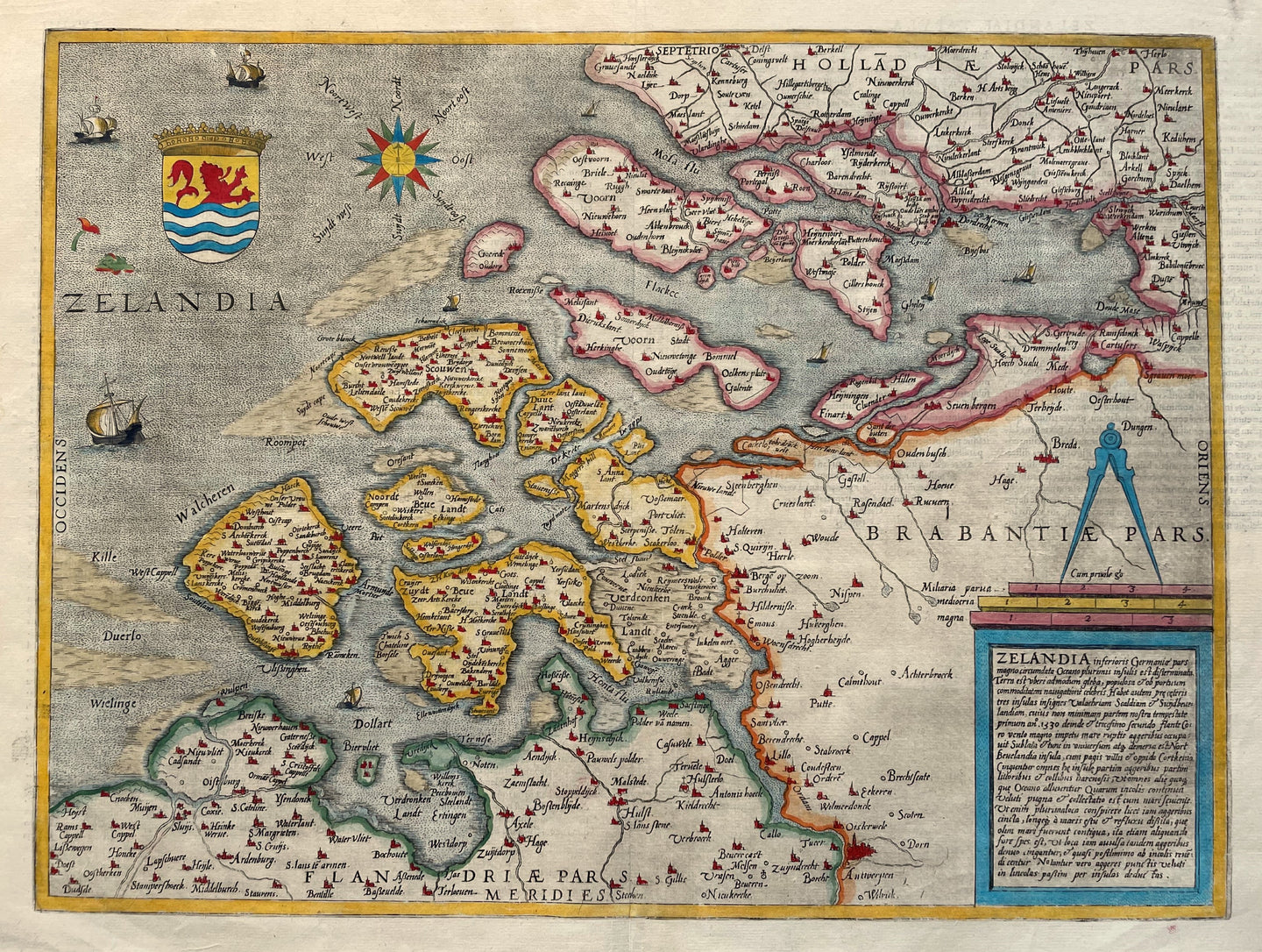 Zeeland - Gerard de Jode - 1578