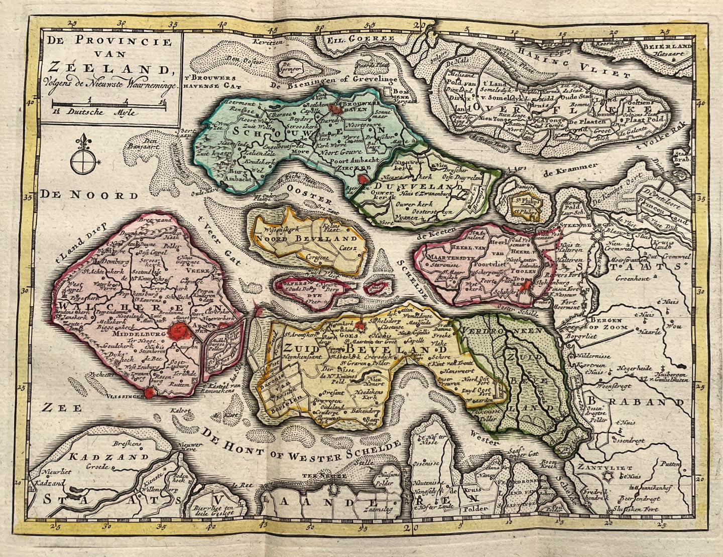 Zeeland - JB Elwe & DM Langeveld - 1786
