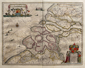 Zeeland - J Janssonius - circa 1646