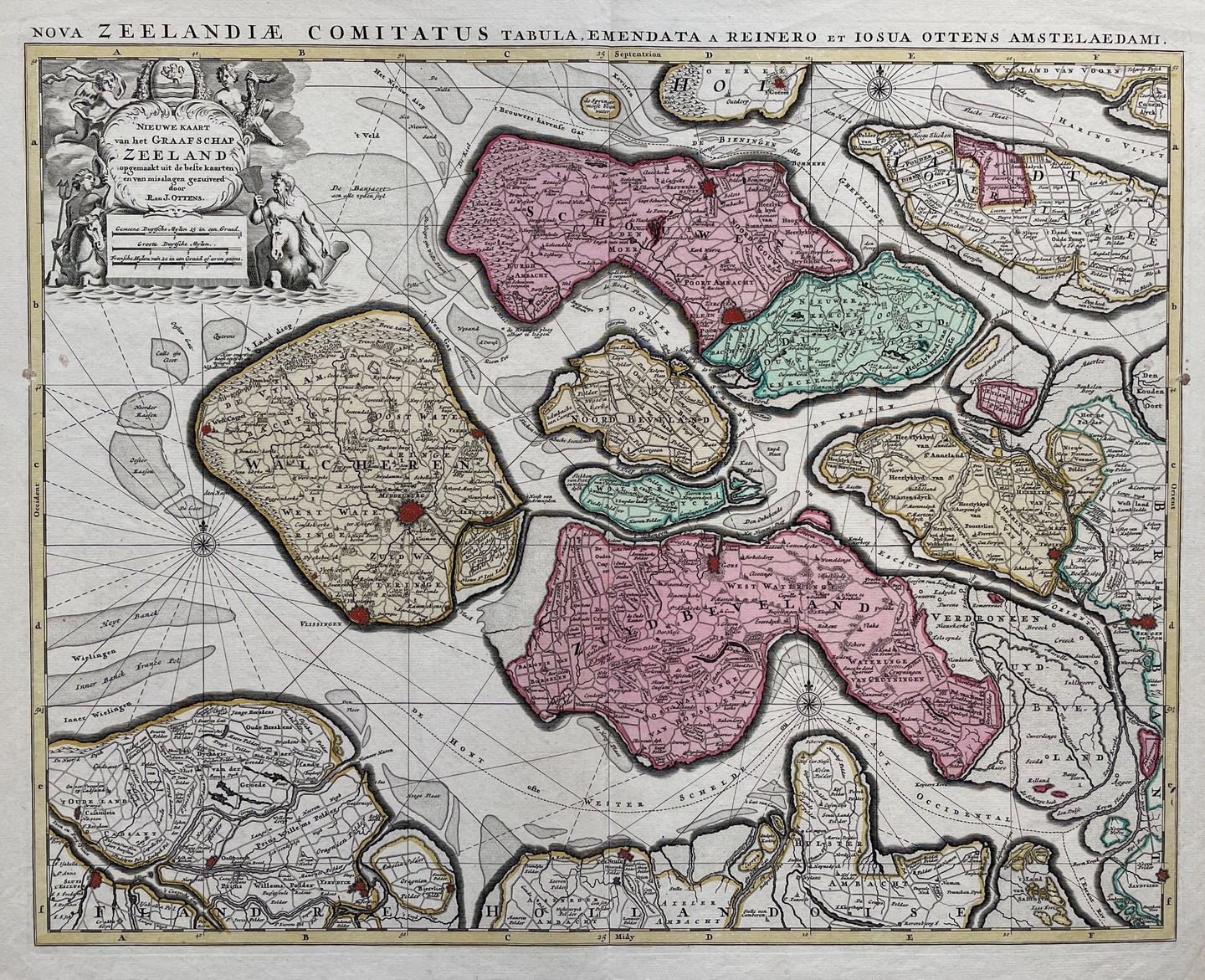 Zeeland - R en J Ottens - circa 1735