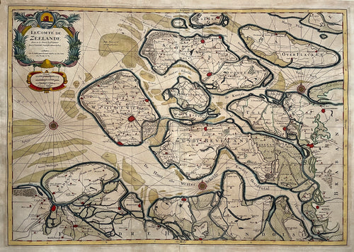 Zeeland - N Sanson / H Jaillot / P Mortier - 1696