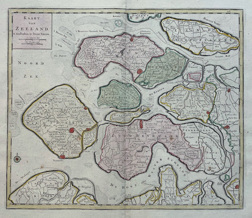 Zeeland - I Tirion - 1753