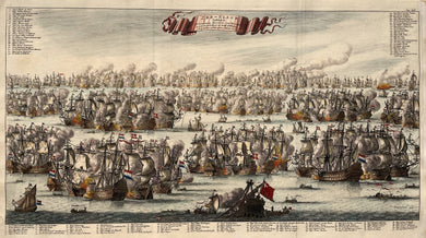 Den Helder Texel Slag bij Kijkduin - Bastiaen Stoopendaal - 1687