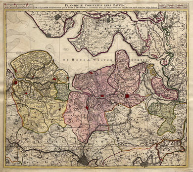 Zeeuws-Vlaanderen Staats-Vlaanderen - N Visscher - ca. 1690