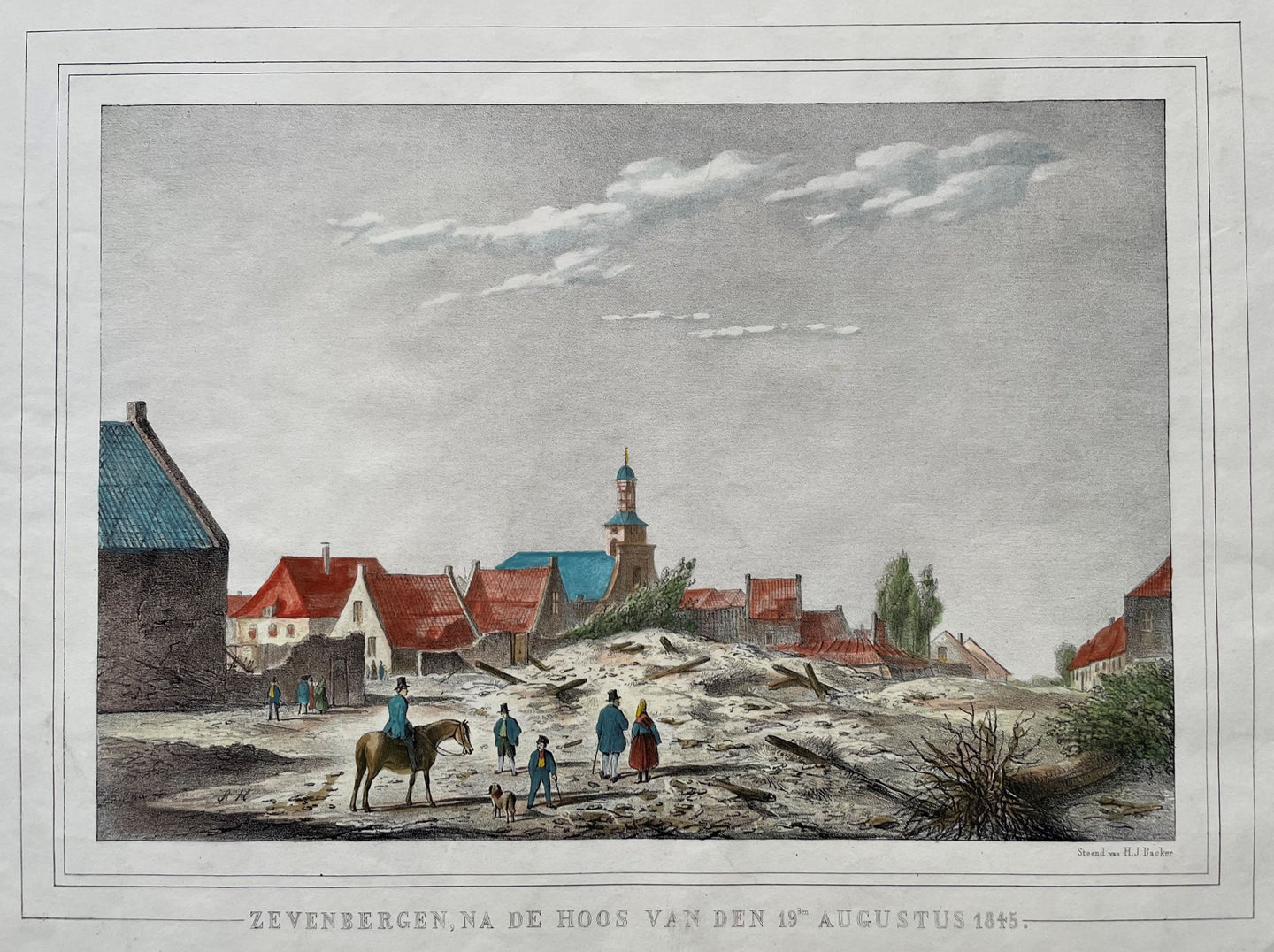 Zevenbergen - Hilmar Johannes Backer - 1845