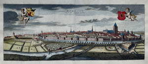 Zierikzee Panorama 'aen de land syde' - M Smallegange - 1696