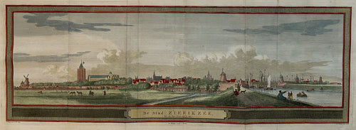 Zierikzee Panorama - JC Philips - 1751