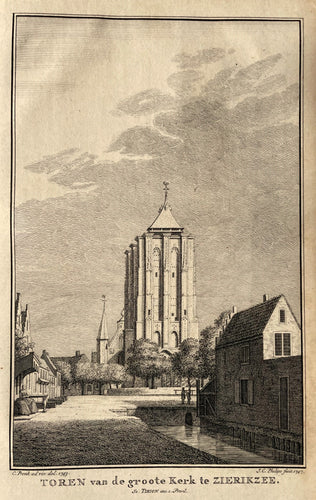 Zierikzee Grote Kerk - I Tirion - 1751
