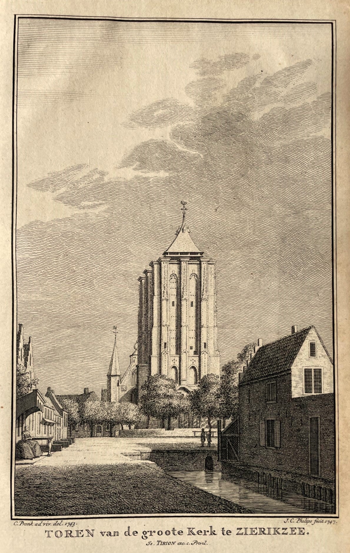 Zierikzee Grote Kerk - I Tirion - 1751