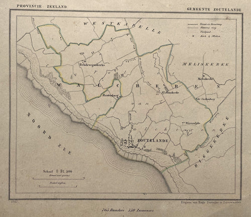 Zoutelande - Kuijper/Suringar - 1865