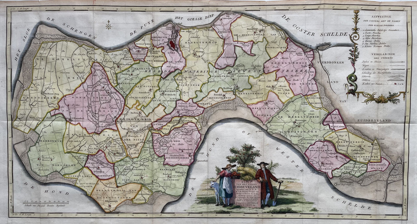 Zuid-Beveland - I Tirion - 1753