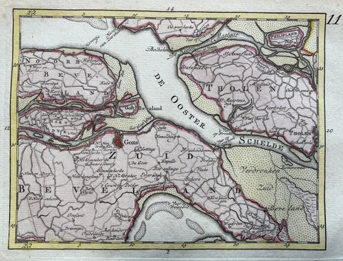 Zuid- en Noord-Beveland, Tholen - C en JC Sepp - 1773