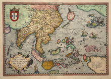 Load image in Gallery view, Zuidoost-Azië China Japan - A Ortelius - 1573