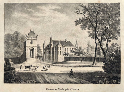 Zuilen Slot Zuylen - JB Jobard - 1827