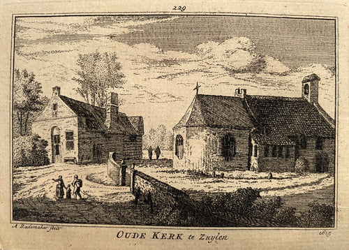 Oud-Zuilen Kerk te Oud-Zuilen - A Rademaker / JA Crajenschot - 1792