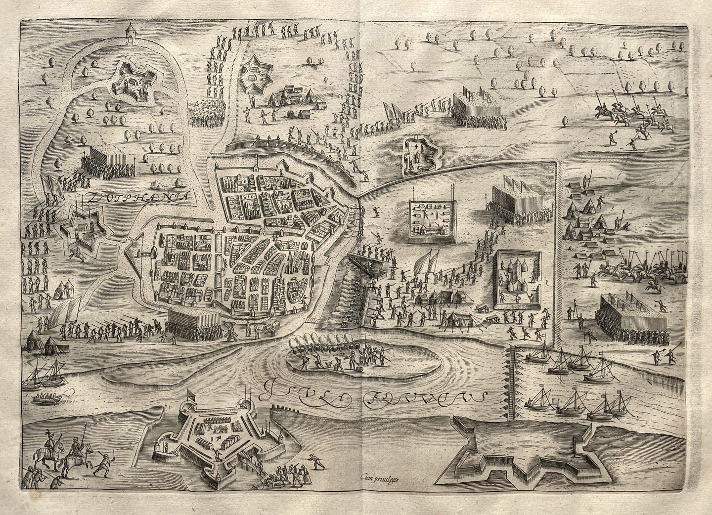 Zutphen - JJ Orlers & H van Haestens - 1610