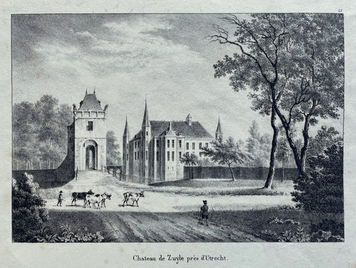 Zuilen Slot Zuylen - JB Jobard - 1827