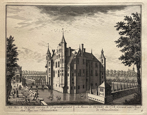 Zuilen Slot Zuylen - D Stoopendaal - 1719