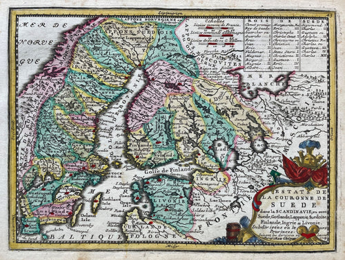 Zweden Finland Sweden - Jacques Chiquet - 1719