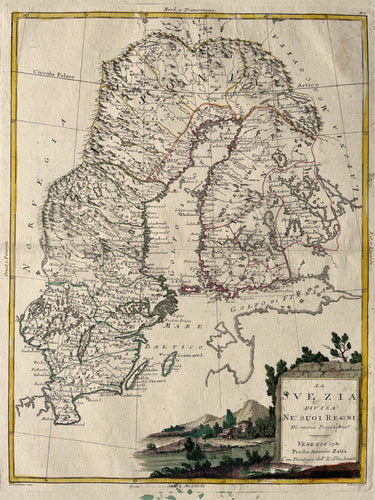 Zweden Finland Sweden - A Zatta - 1779