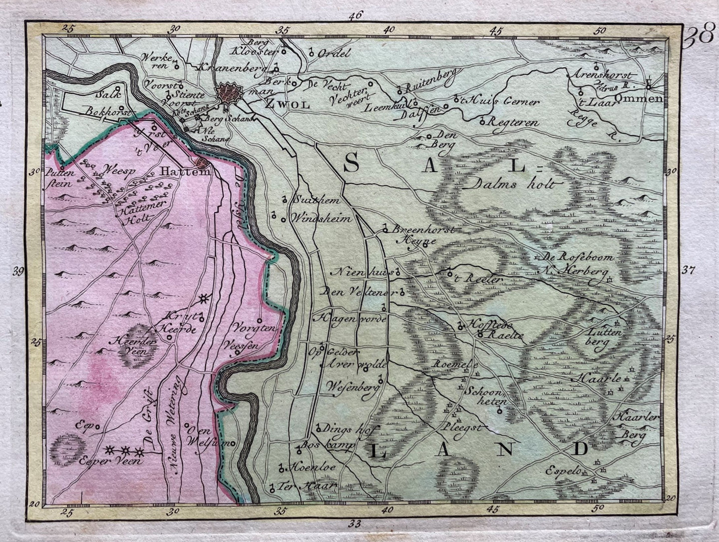 Overijssel Zwolle / Dalfsen / Hattem - C en JC Sepp - 1773