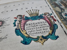 Afbeelding in Gallery-weergave laden, Groot Brittannië British Isles Great Britain - J Blaeu - circa 1659