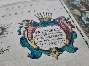 Groot Brittannië British Isles Great Britain - J Blaeu - circa 1659