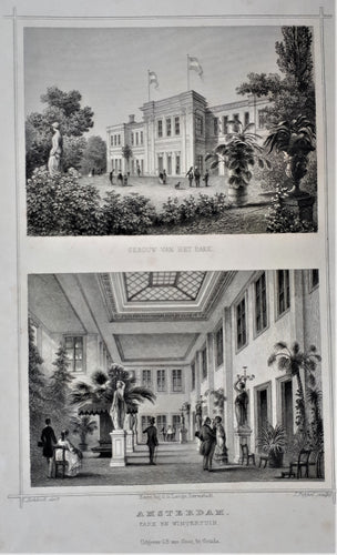 AMSTERDAM Plantage Parklaan Het Park - JL Terwen / GB van Goor - 1858