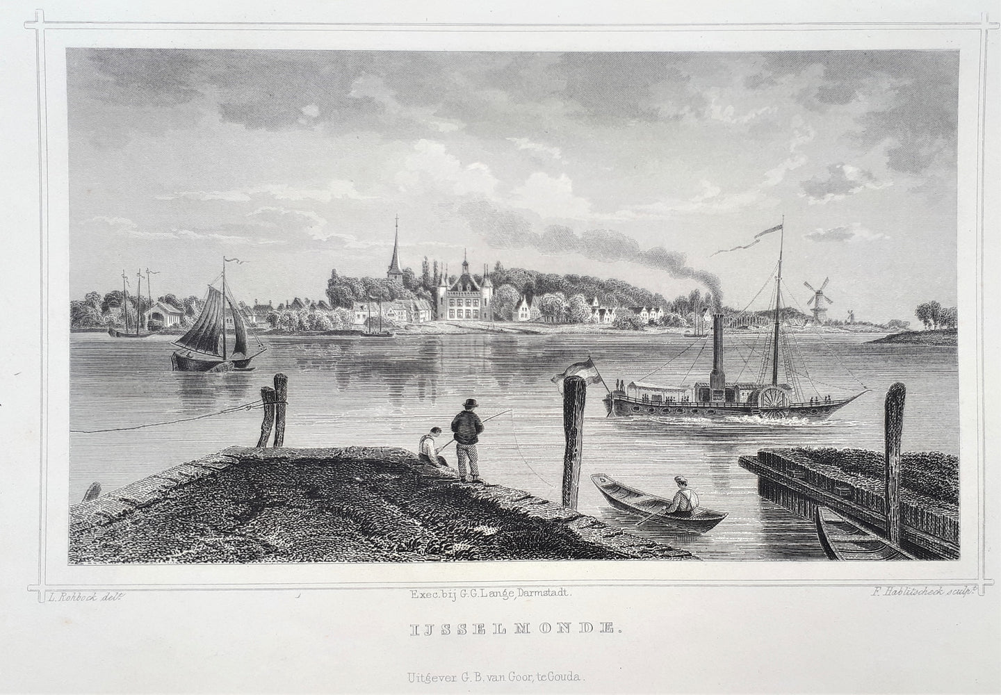 IJSSELMONDE (Rotterdam) - JL Terwen / GB van Goor - 1858