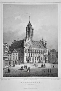 MIDDELBURG Stadhuis - JL Terwen / GB van Goor - 1858