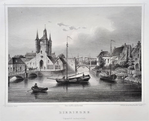 ZIERIKZEE - JL Terwen / GB van Goor - 1858