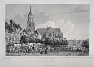 ARNHEM Markt - JL Terwen / GB van Goor - 1858