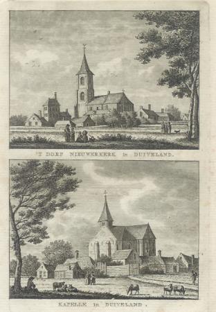 NIEUWERKERK Kapelle Twee gezichten op een blad - KF Bendorp - 1793