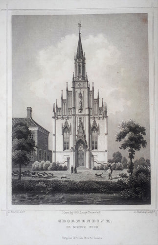 Groenendijk De Nieuwe Kerk - JL Terwen / GB van Goor - 1858
