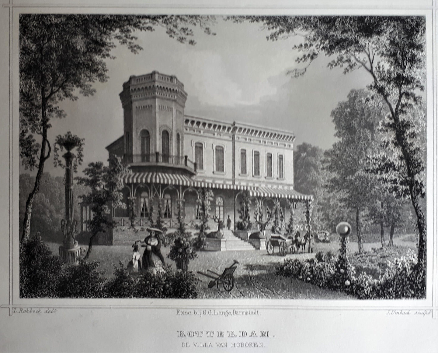 ROTTERDAM Villa Hoboken - JL Terwen / GB van Goor - 1858