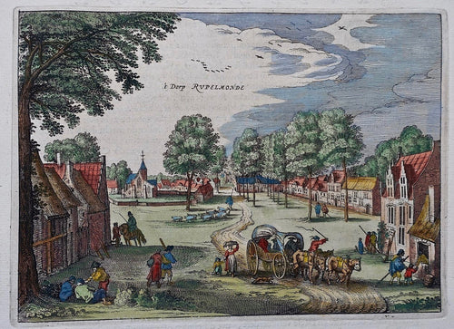 België Rupelmonde - J Blaeu - 1649