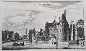 Amsterdam Kloveniersdoelen Kloveniersburgwal - O Dapper - 1663