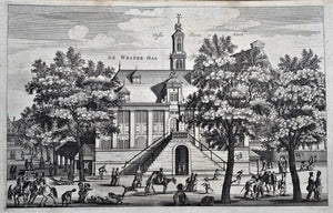 Amsterdam Westermarkt De Westerhal - O Dapper - 1663