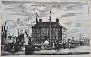 AMSTERDAM Nieuwe Stadsherberg IJ - O Dapper - 1663
