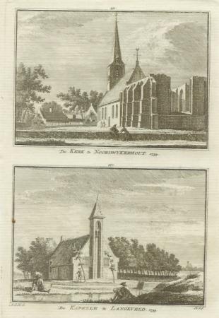NOORDWIJKERHOUT Langeveld - H Spilman - ca. 1750
