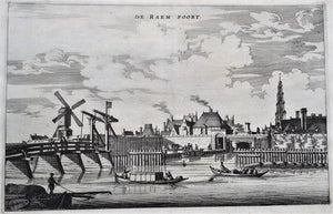 AMSTERDAM Raampoort - O Dapper - 1663
