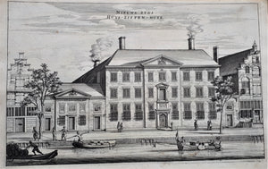 Amsterdam Nieuwezijds Huiszittenhuis Prinsengracht - O Dapper - 1663