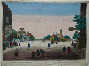 Amsterdam Haarlemmerpoort - Caspar Philips - ca. 1785