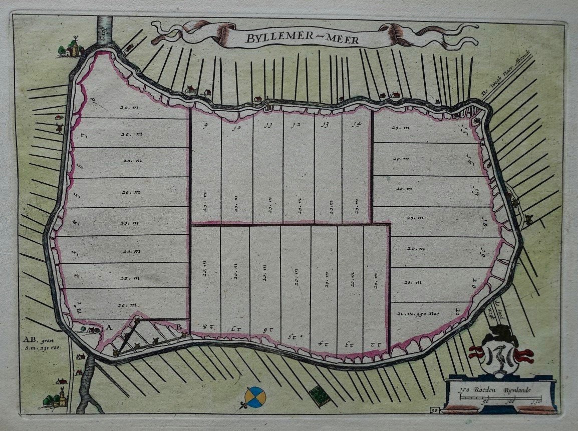 HOLLAND: Bijlmermeer - D de la Feuille - 1706