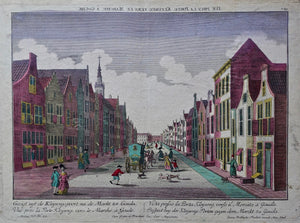 Gouda Kleiweg - GB Probst - ca. 1760
