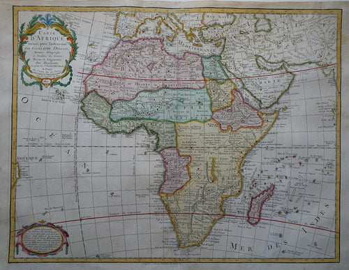 Afrika - G de l'Isle / J Dezauche - ca. 1817