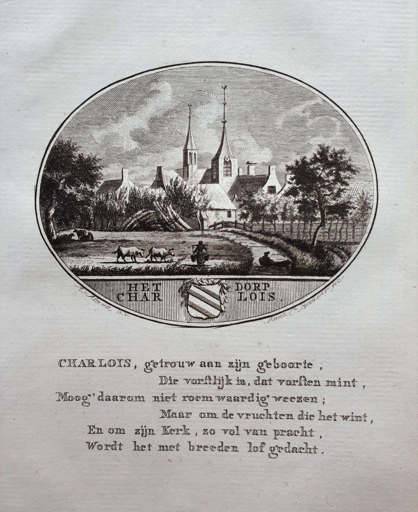 CHARLOIS Rotterdam - Van Ollefen & Bakker - 1793