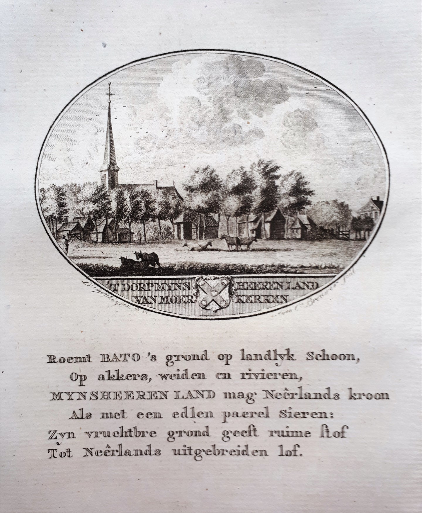 MIJNSHEERENLAND - Van Ollefen & Bakker - 1793
