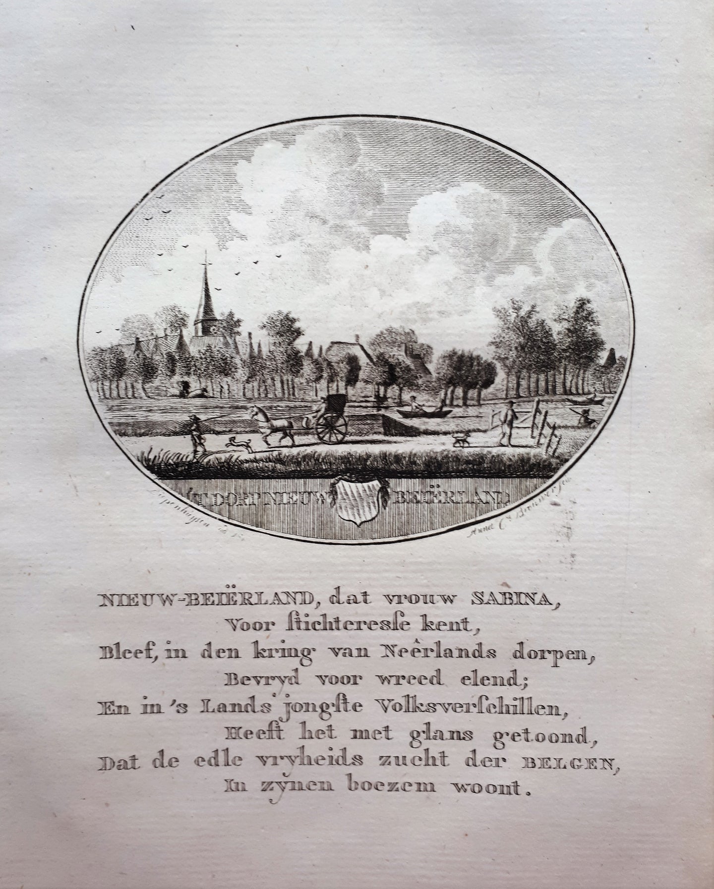 NIEUW BEIJERLAND - Van Ollefen & Bakker - 1793