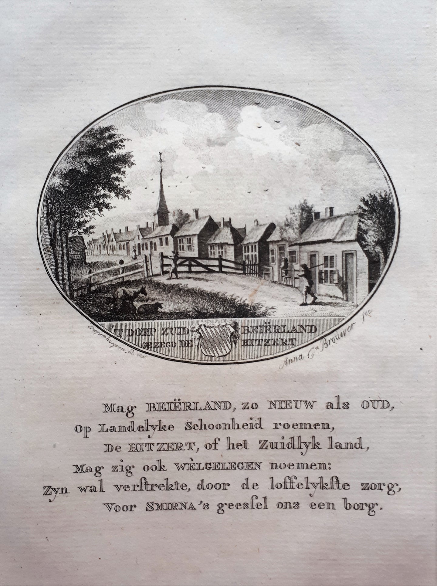 Zuid-Beijerland - Van Ollefen & Bakker - 1793